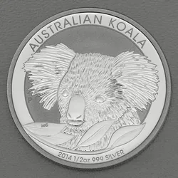 Silbermünze 1/2oz "Koala" 2014 (Australien)