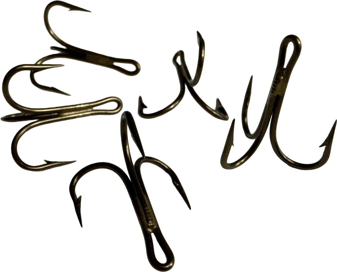 Mustad Tubfluge Trekrok Bronze Needle eye (Antal: 5 Pack, Storlek: #6)