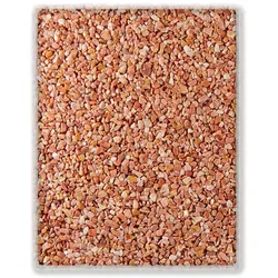 Terralith Farbmuster Marmorsteinteppich -terracotta-, Körnung: mittel (4-6 mm)
