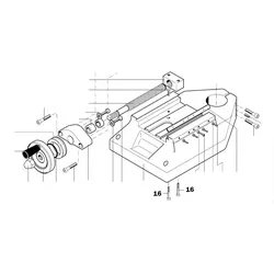 PROXXON 24303-16 Innensechskantschraube für Kreuztisch KT400