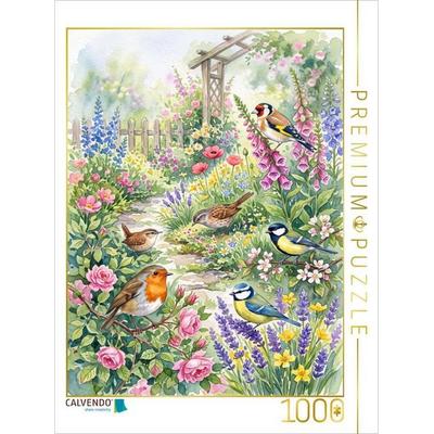 CALVENDO Puzzle Gefiederte Sänger der Natur | 1000 Teile Lege-Größe 64 × 48 cm Foto-Puzzle für glückliche Stunden