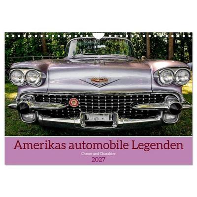 Amerikas automobile Legenden (Wandkalender 2027 DIN A4 quer), CALVENDO Monatskalender