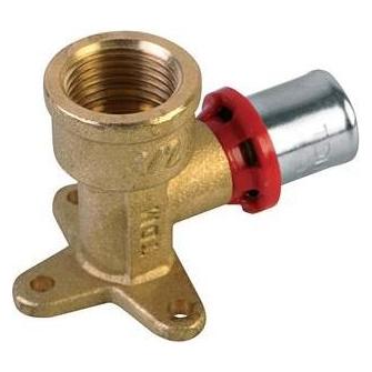 Tdm Brass ELBW COMPR FST VS 18X1/2IN 1680 SELF-TAP (33042090)