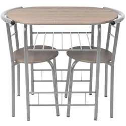 vidaXL, Bartisch, Husenau (80 x 53 x 74 cm, 80 x 53 x 74 cm)