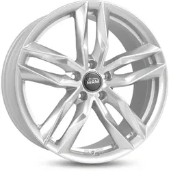 MAM Wheels Rs3 Silver Painted 8x18 ET 30 5/112 Alufelge Silber
