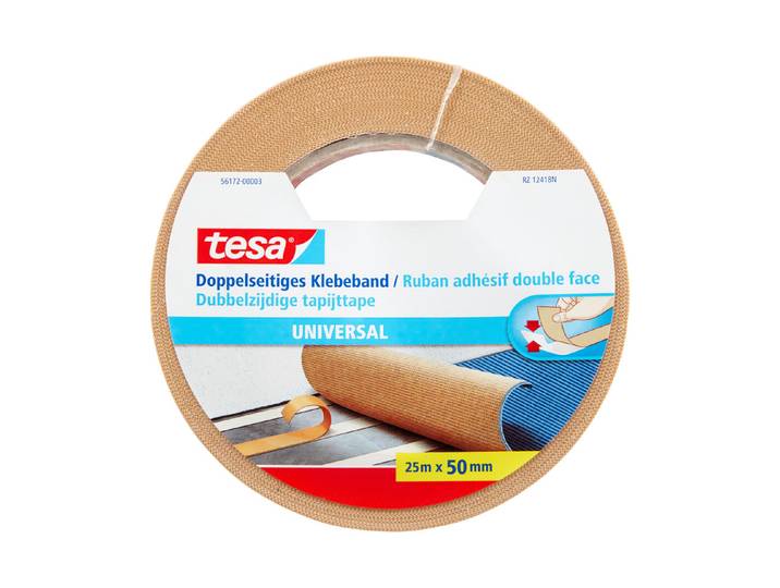 Tesa Doppelseitiges Klebeband 25 m × 50 mm