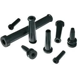 HellermannTyton Knickschutz-Tülle HV2209-PVC-BK-M1