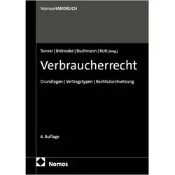 Verbraucherrecht, Fachbücher von Tobias Brönneke, Klaus Tonner, Peter Rott, Felix Buchmann