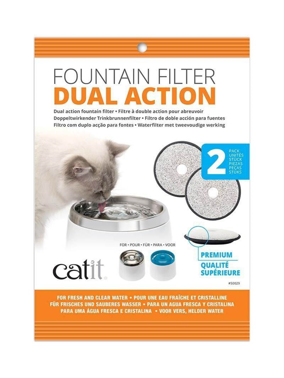 Catit catit Aktivkohlefilter Premium 2 Stk.