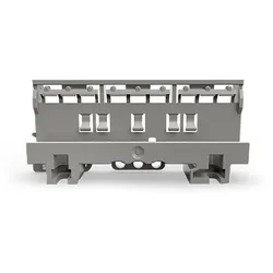 Wago 221-511 Befestigungsadapter,für Ex-Anwendungen,Serie 221 - 6 mm2,lichtgrau 221511  - 10 Stück