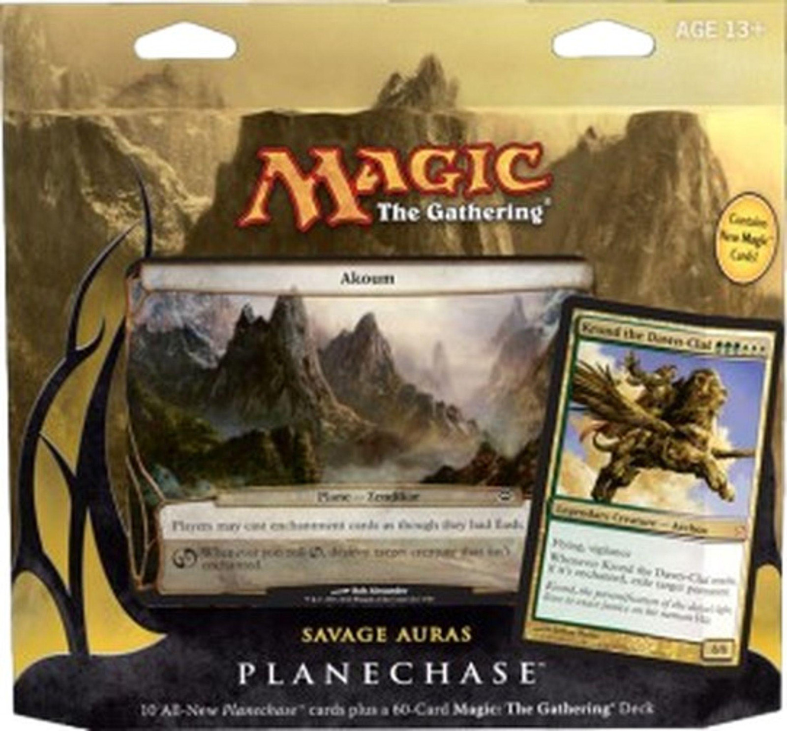 Wizards of the Coast Magic: The Gathering Planechase 2012: Savage Auras Deck