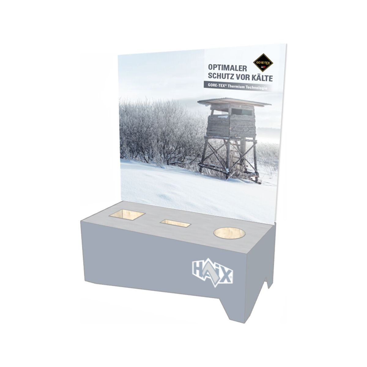 HAIX POS Counter Display-motiv/Nature Winter GTX neutral Stück 910678