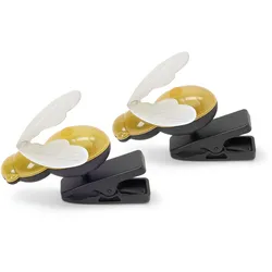 Tchibo - 2 LED-Bienen - 8,5x8x6cm - transparent -