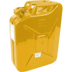 Stahlblech-Benzinkanister -  gelb