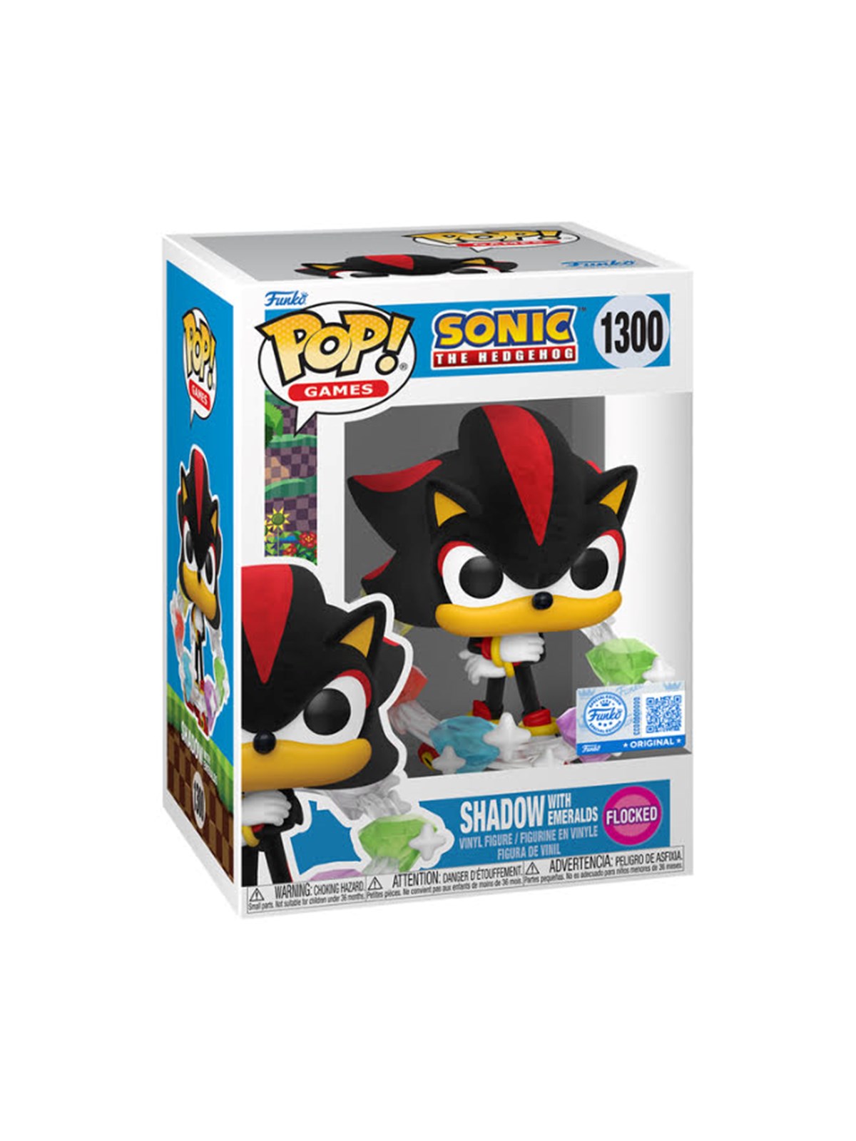 Funko! - Funko POP Vinyl Excl SonicS11 Shadow mit Smaragden
