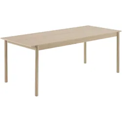 Muuto Linear Wood Esstisch, 200 x 90 cm, eiche natur