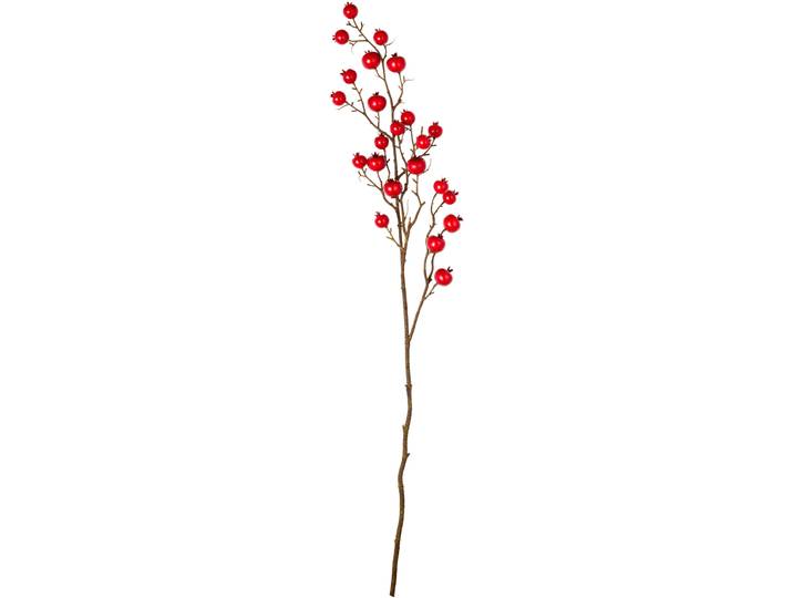 Kunstpflanze Traditional rot Kunststoff H 92 cm - Kunstpflanze