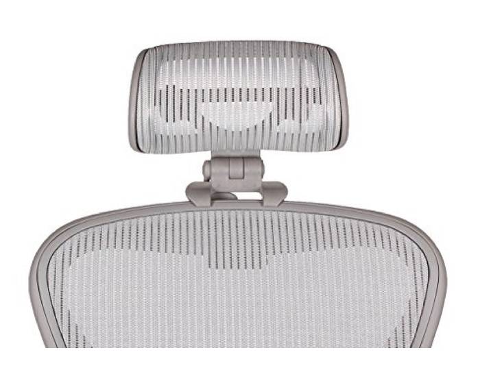 Engineered Now Kopfstütze für Classic Herman Miller Aeron Stuhl (H3 für Classic, Zink)