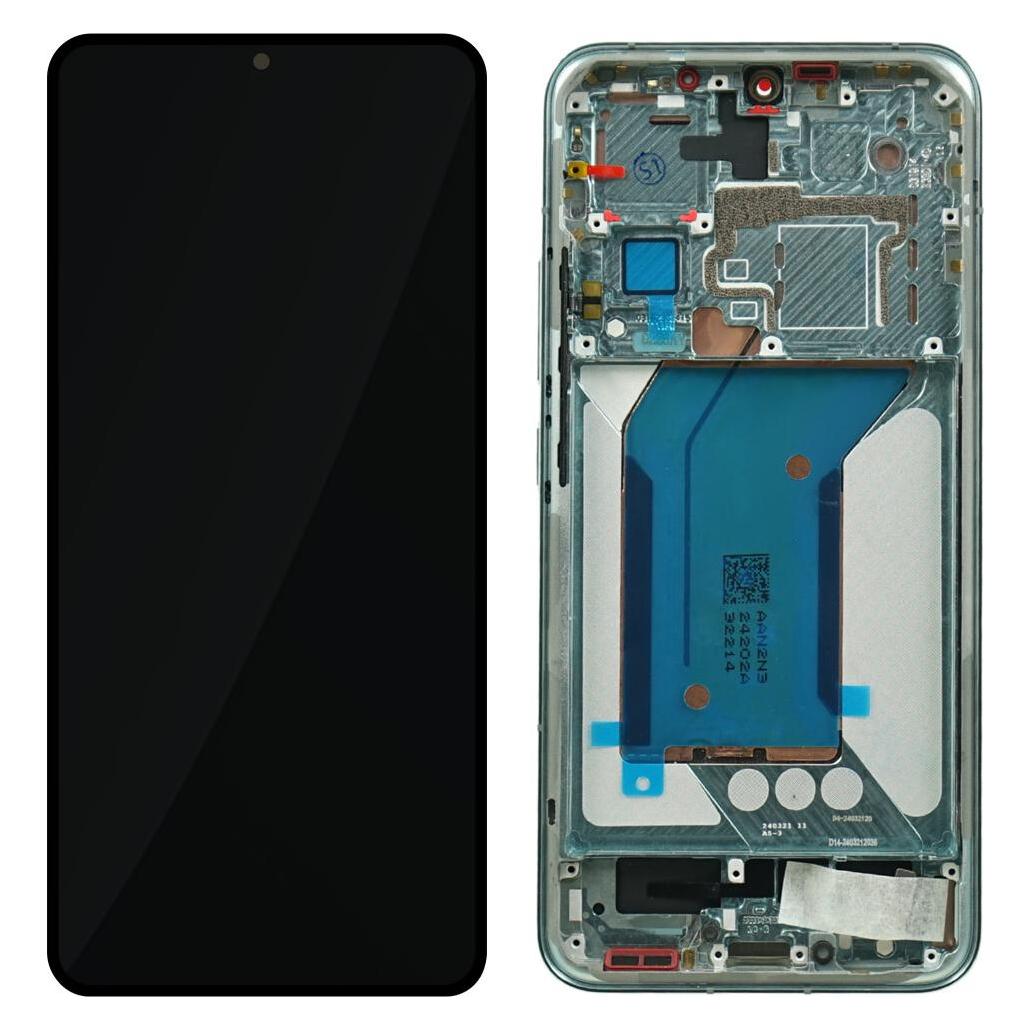 Xiaomi Display + Rahmen 14 grün 56000600N300 (Display, Xiaomi 14) (56000600N300)