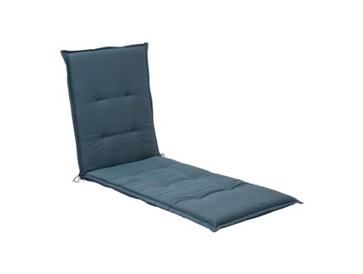 Generisch Liegenauflage - 60 x 190 cm - Hellblau - Polyester - mit Stehsaum