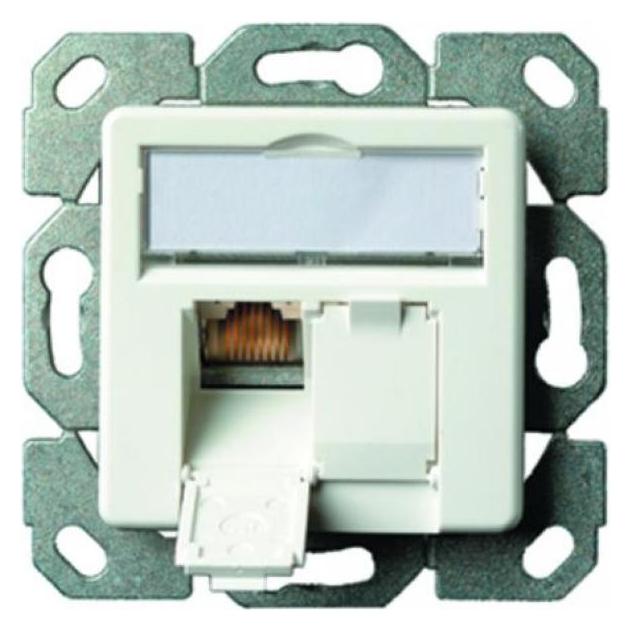 Telegärtner J00020A0523 2 x RJ-45 Weiss Steckdose (J00020A0523)