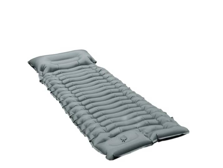 AFGBNHGRE Kofferraum Matratze Autobett Aufblasbare Campingmatratze mit Kissen Kompaktes Isomatte-Camping-Rucksack-Zelt(Light Grey)