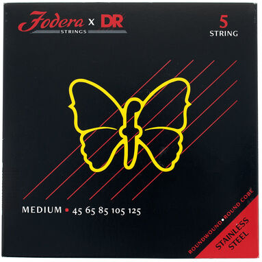 Fodera x DR 5-String Set Medium SS