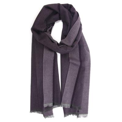 Modeschal "Alfi", Damen, lila, Polyacryl, COLLEZIONE ALESSANDRO, unifarben, Basic, Modetücher, in Luxusqualität, Made in Italy