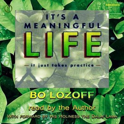 It's a Meaningful Life - Bo Lozoff, Audio, 9781614675204
