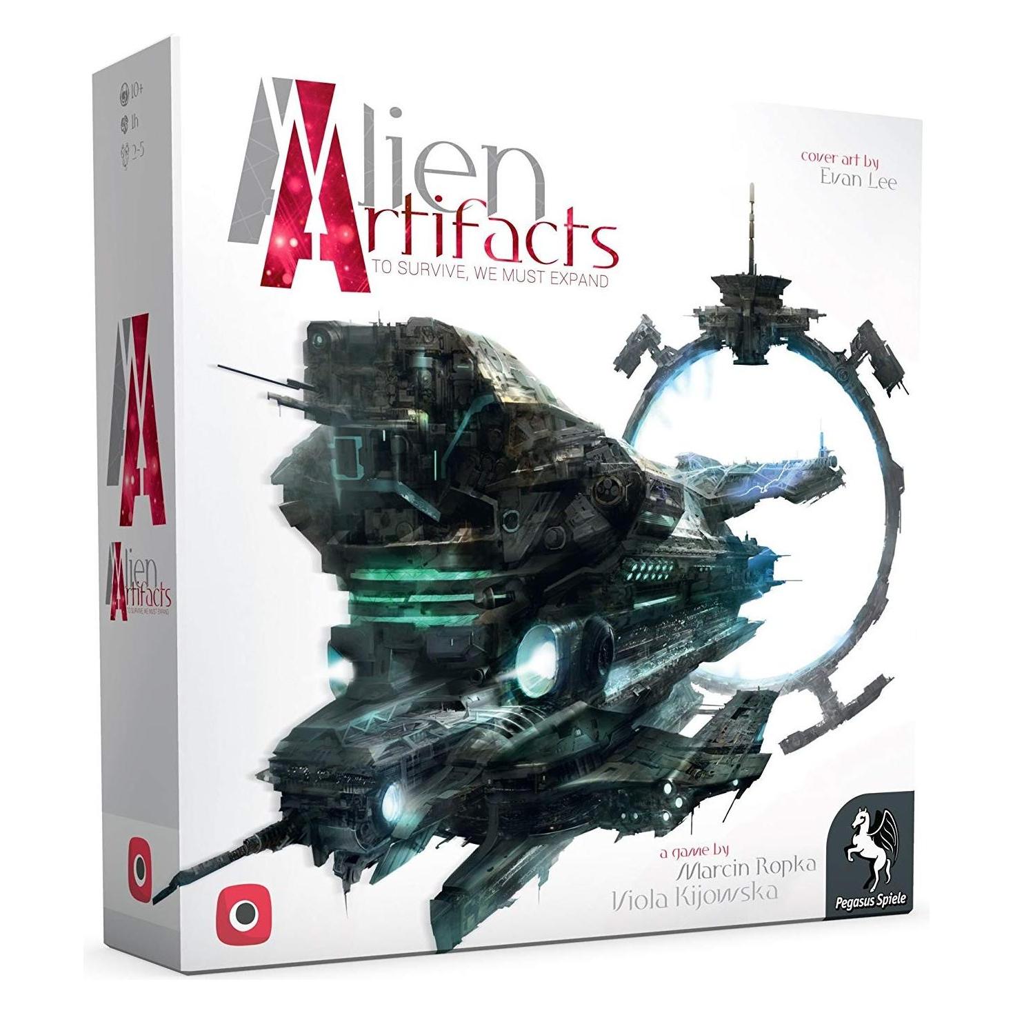Pegasus 57503G - Alien Artifacts, 2-5 Spieler, ab 10 Jahren (DE-Ausgabe) (Deutsch, 2 - 5 Spieler) (57503G)