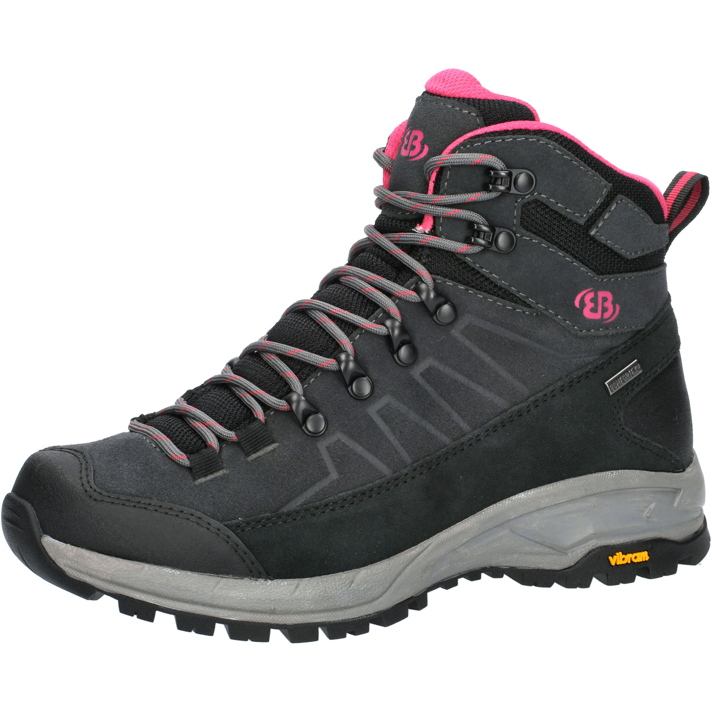 Brütting Mount Sellery Damen Wanderschuhe schwarz Größe 41 Camping Widerstandsfähig