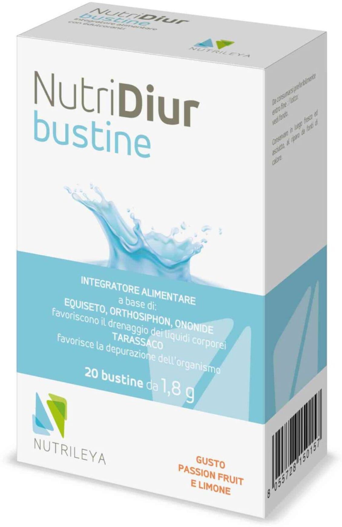 NUTRILEYA Nutridiur Bustine 20 Stick 