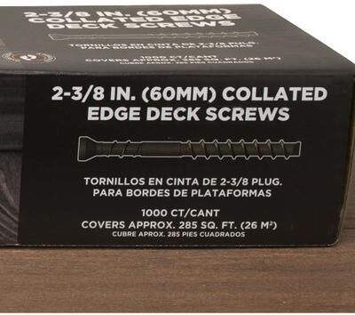 Camo Drive Edge Fasteners 3 Inch Bugle Head Face Fasteners