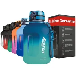 4FRESH Trinkflasche »Gradient Gallon« 1,7 L blau