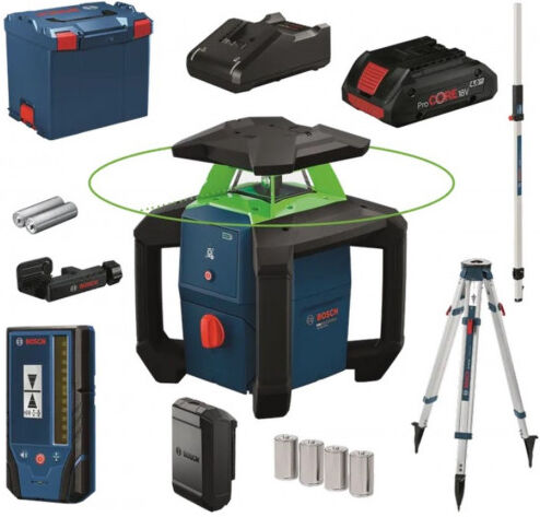 Bosch GRL18V-3-31G+BT170+GR240 PROFESSIONAL Laser rotatif de chantier 0615A500DG