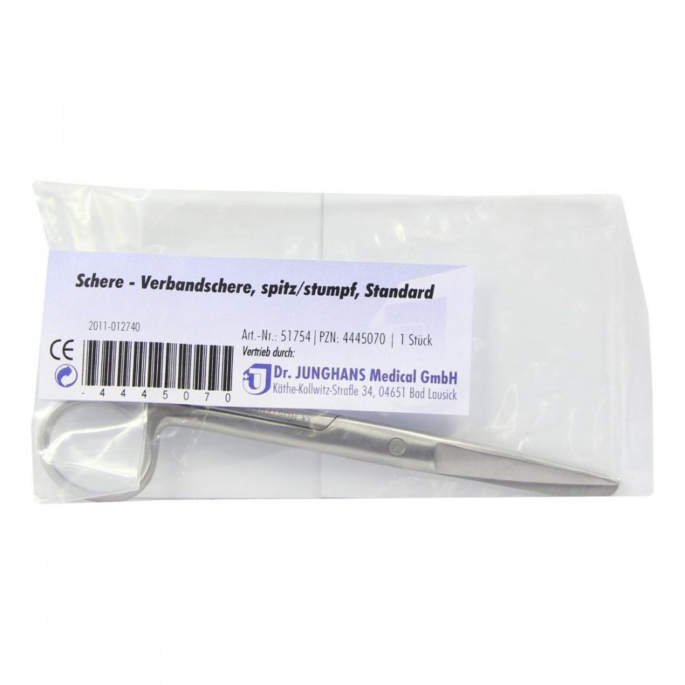 Dr. Junghans Medical GmbH Verbandschere spitz/stumpf 13 cm 04445070