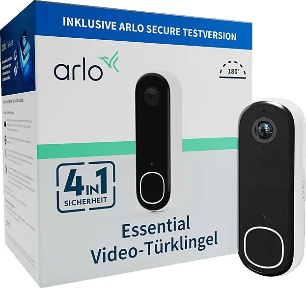 Arlo Essential 2 AVD3001 FHD Video Doorbell Funk-Türklingel WLAN AVD3001-100EUS