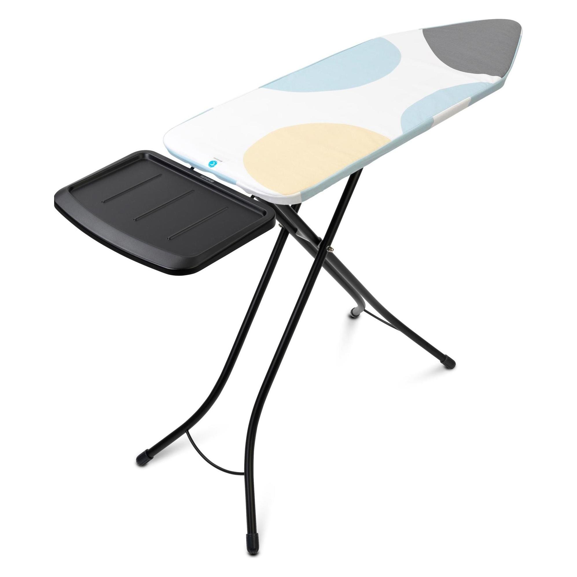 Brabantia Bügeltisch Spring Bubbles mit Dampfstationsabalge (124 x 45 cm) (134708)