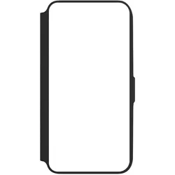 Nivocase Klapphülle für Samsung Galaxy A16 5G Handyhülle aus Kunst Leder NIVOflip schwarz Farbe einfarbig (Samsung Galaxy A16 5G), Smartphone Hülle, Schwarz