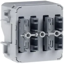 Berker 80141300, Schalter + Taster, Grau
