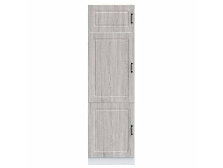 Buffet/Organisateur Cuisine - Gris - Armoire de cuisine Kalmar sonoma gris bois d'ingénierie - Cadre durable_59.1kg_86988