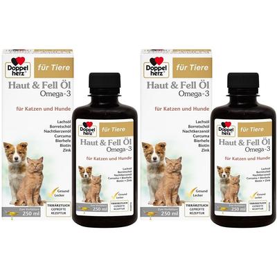 Doppelherz Hau+Fe Katz+Hun x2 2x250 ml Flüssigkeit