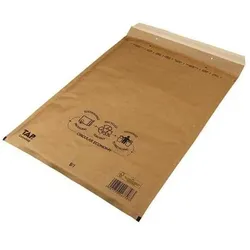 Transpak, Versandtasche + Luftpolstertasche, Luftpolsterversandtasche Innenmass 300x445mm braun SK-Verschluss LxBmm (100 Stk.)