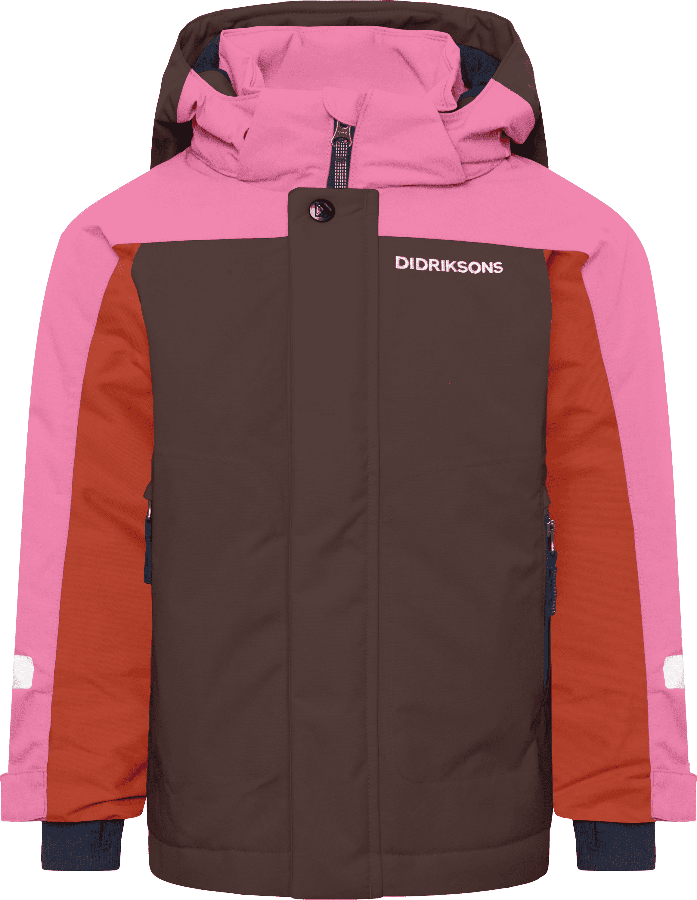 Didriksons Kids' Neptun Jacket Shadow Brown 130