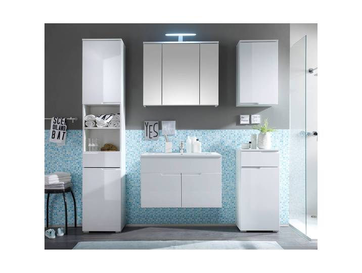 Armoire haute I 40 x 199 x 32cm Blanc