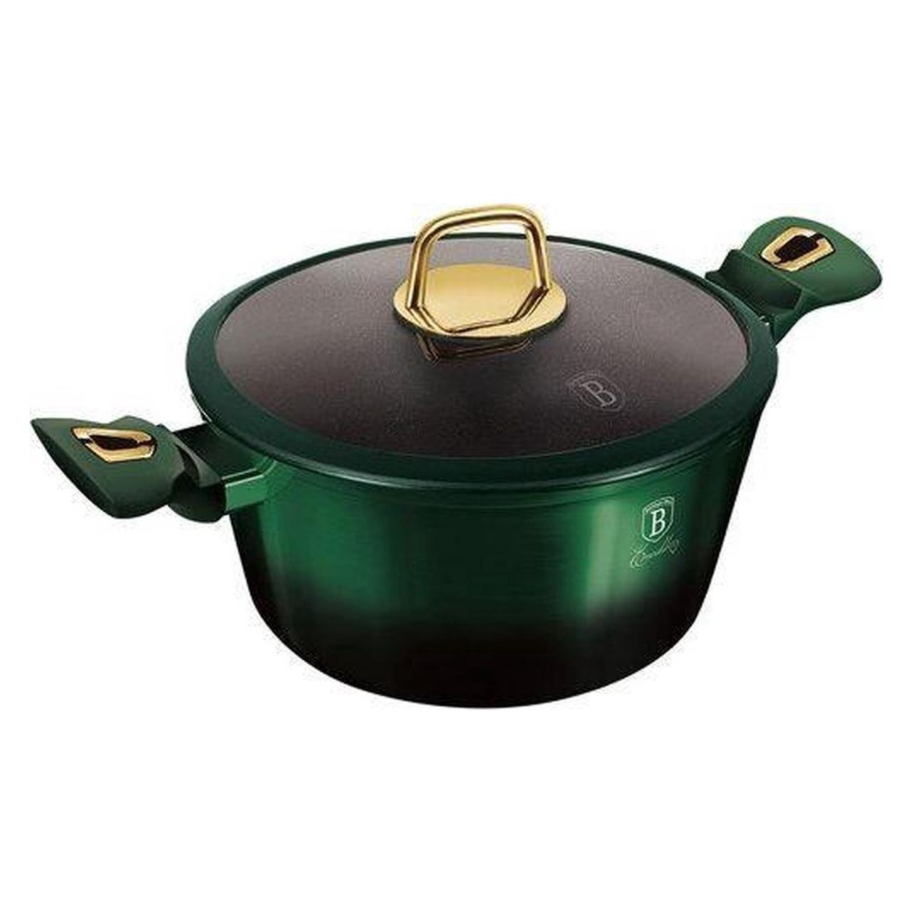 BerlingerHaus TITANO SHOP 28cm BH-6059 EMERALD (Aluminium) (BH/6059)