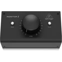 Behringer Monitor 1 (Passiv, 1 Stk.), Monitor Lautsprecher, Schwarz
