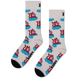 Happy Socks Bad Pig Sock Grau Gr 36/40