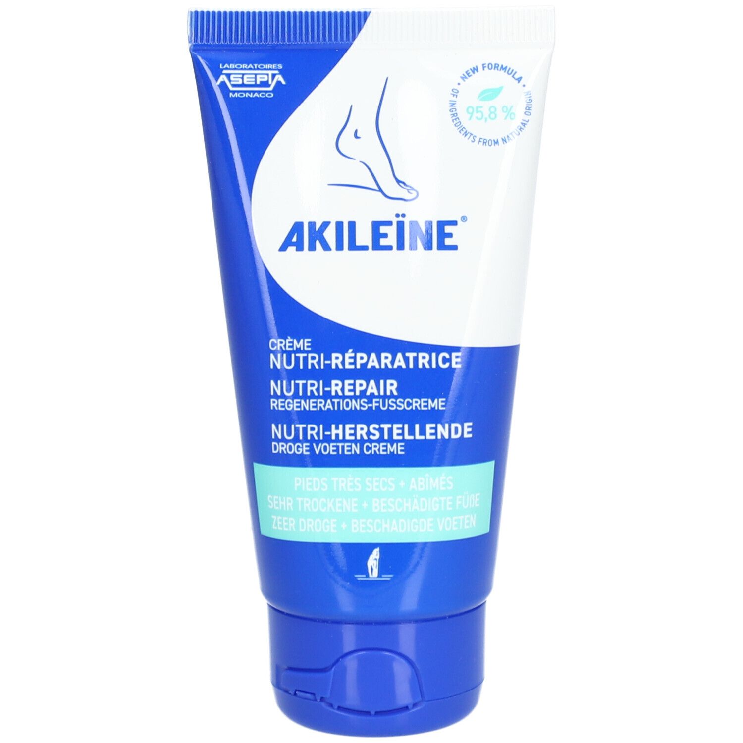 Akileine Nutri-Repair Regenerations-Fußcreme 75 ml Creme
