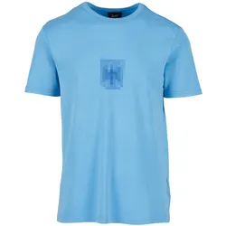 Brandit, Herren, Sportshirt, BW Sportshirt - 194231 (XL), Blau